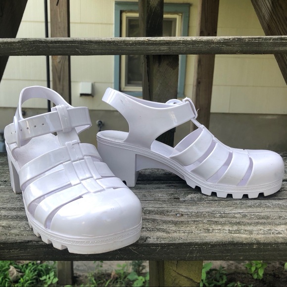 AMERICAN APPAREL JELLY SANDALS - Picture 2 of 3